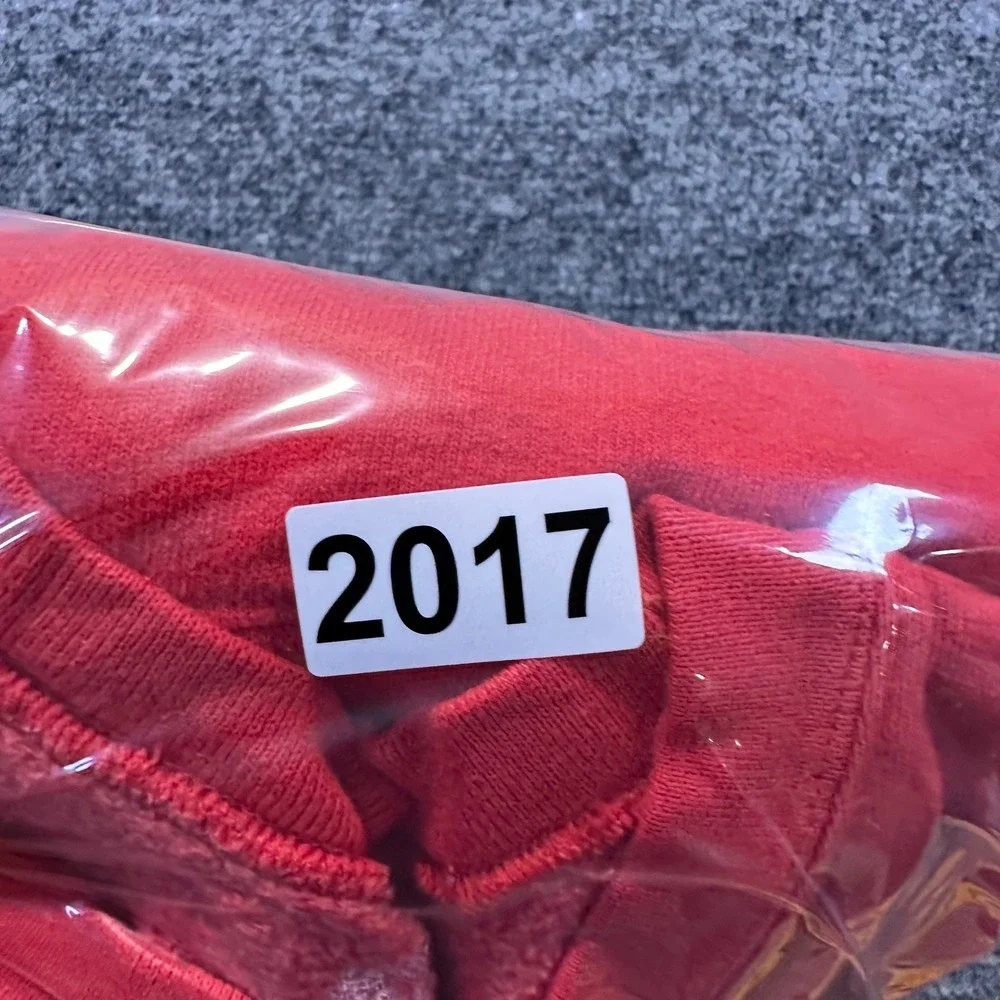 Dodge Scat Pack Sweatshirt Mens Medium Red Embroidered Graphic Skater 2017